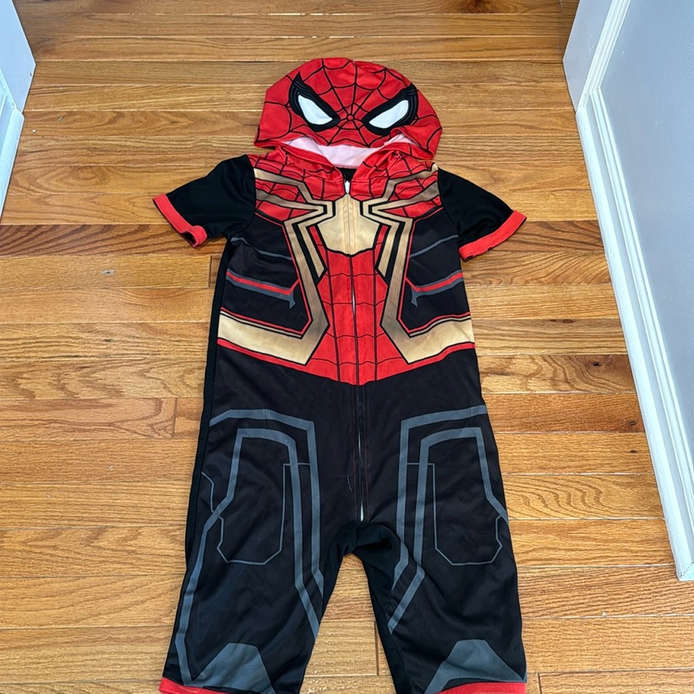 Spider-Man No way home zip pajamas with hood